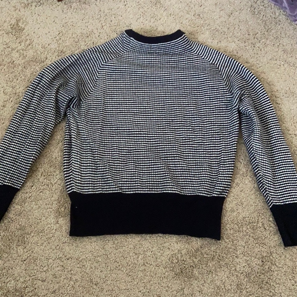 Navy Fitted Turtleneck